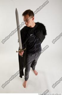 Claudio BLACK WATCH STANDING POSE WITH SWORD 2